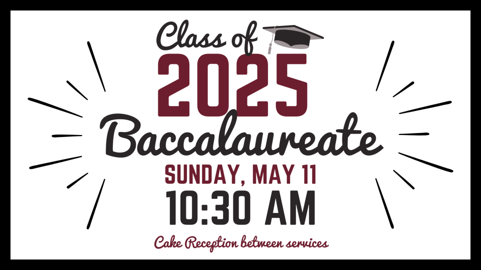 Baccalaureate 2025 - Slide