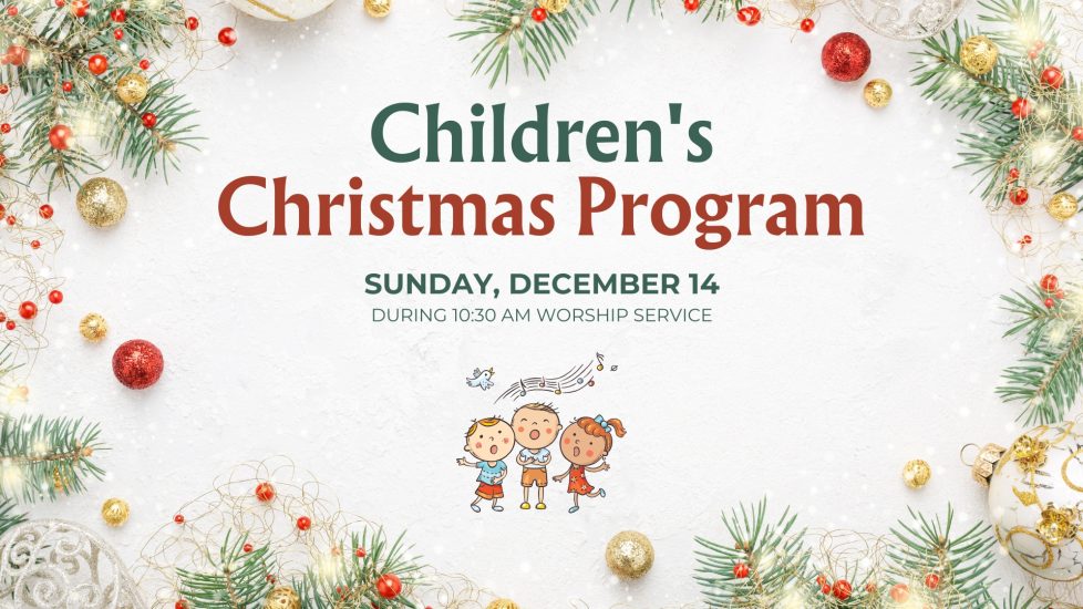 Children's Christmas Program 2025 - Slide (1)