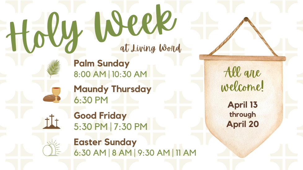 Holy Week 2025 - Slide (1)