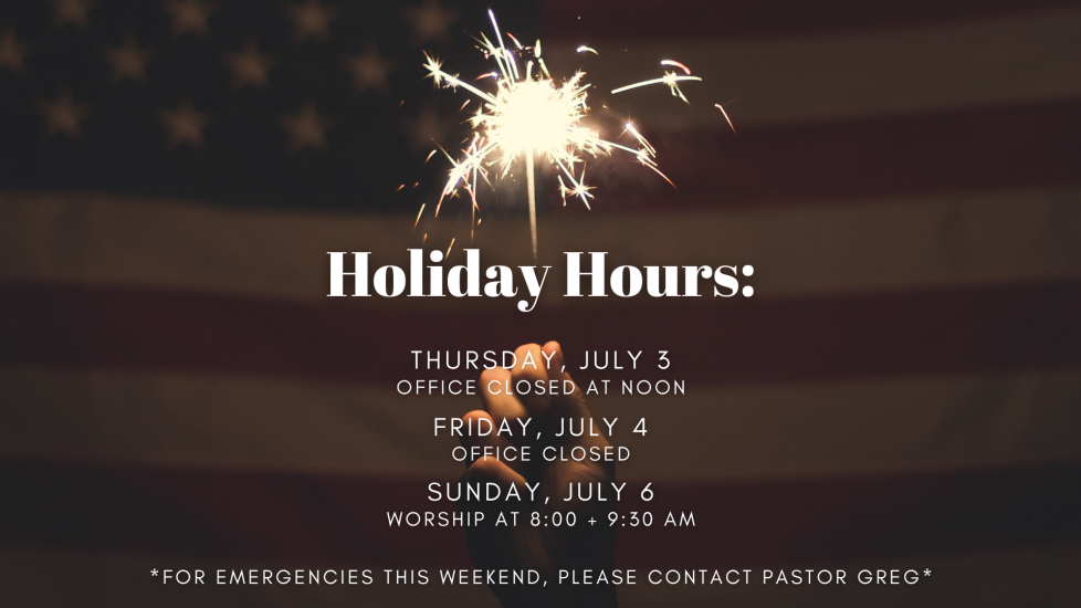 Independence Day Hours - Slide (1)