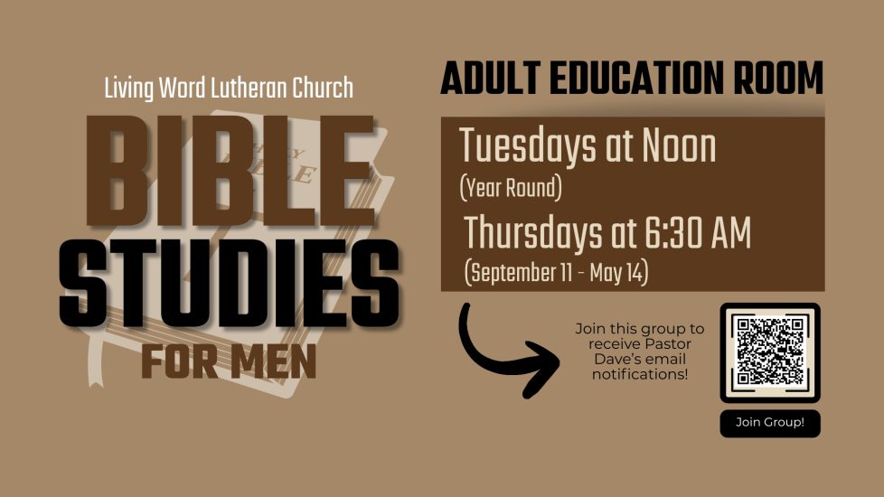 Men's Bible Studies - Slide