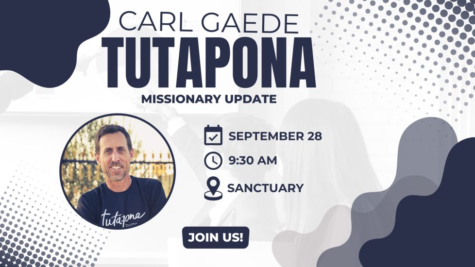 Missionary Update Tutapona - Slide
