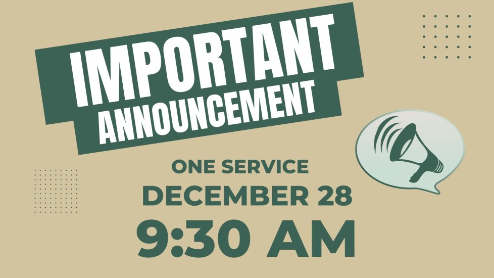 One Service Sunday Universal - Slide