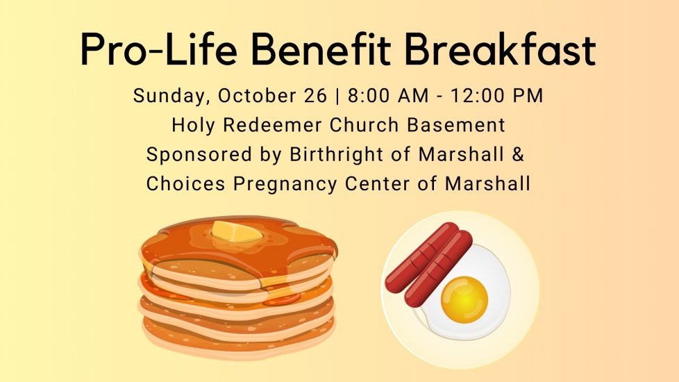 Pro-Life Benefit Breakfast 2025 - Slide
