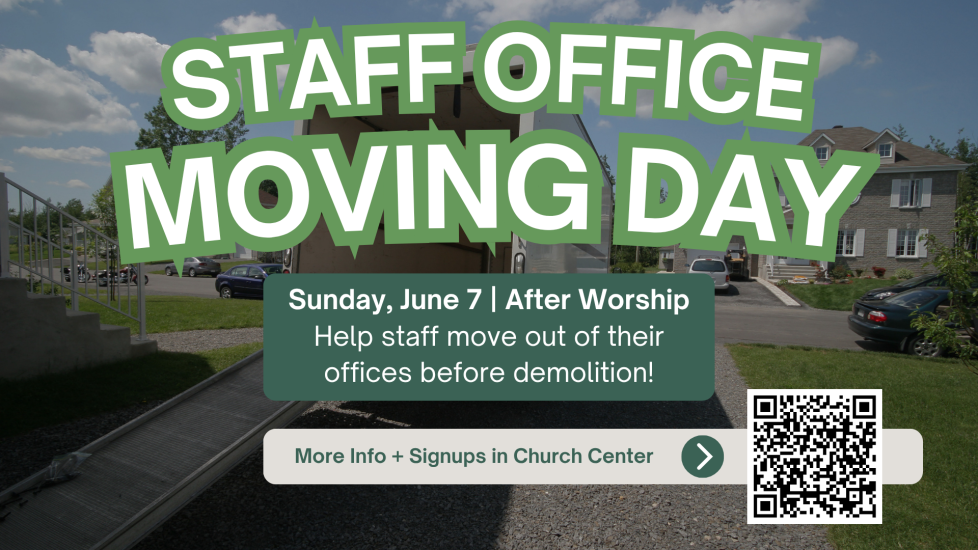 Staff Office Moving Day - Slide